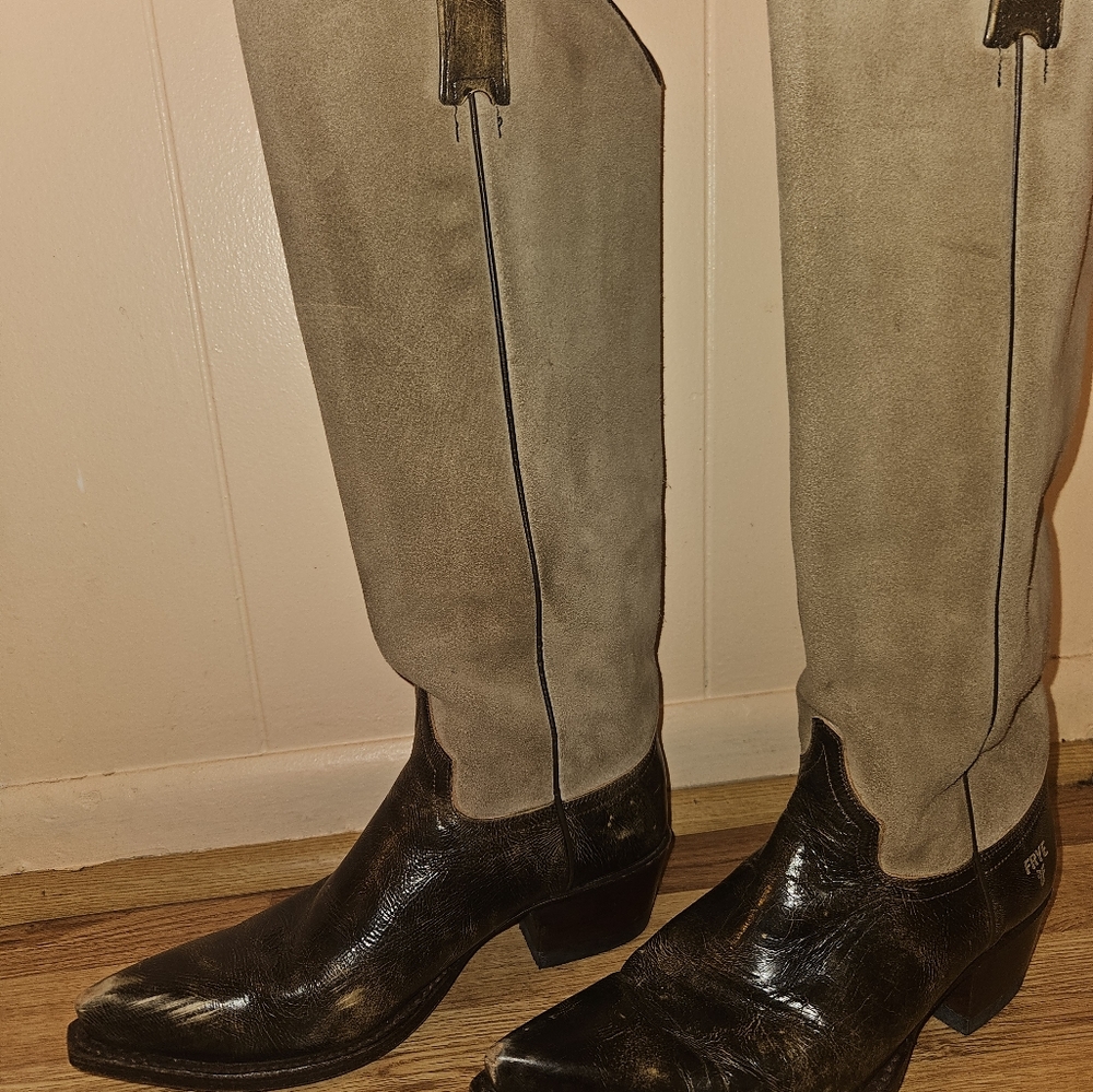Frye 77625 Prarie Western boot 8